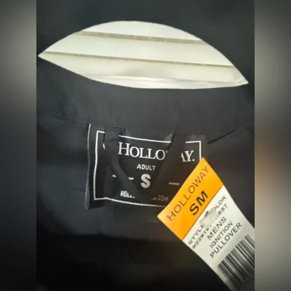 Holloway Men's Black Pullover Golf Shirt - Picture 3 of 6